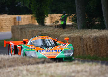Schon 2011 war der 787B in Goodwood unterwegs