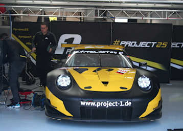 Gute Titelchancen in der FIA WEC: Der Porsche 911 RSR vom Team Project 1