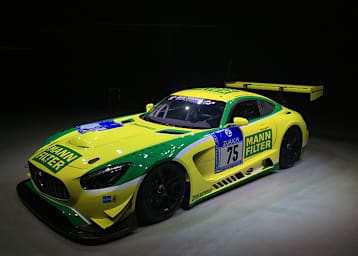 Neues Auto und neuer Hauptsponsor für Zakspeed, der MANN FILTER Mercedes AMG GT3
