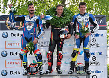 Alessandro Polita, Michael Rutter und Dan Kneen (v.l.) 