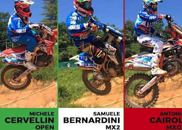 Cairoli, Bernardini und Cervellin werden die italienischen Farben beim MXoN vertreten