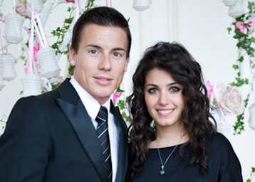 James Toseland mit Frau Katie Melua