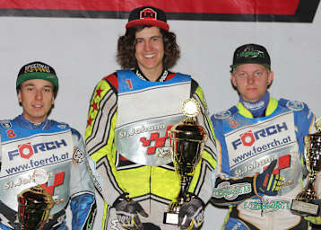 Die Top-3 von St. Johann: Jamrog, Gappmaier und Nissen (v.l.)