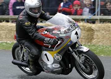 Jim Redman bestreitet auf dem Sachsenring die letzten beiden Rennen seiner Karriere