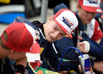 Red Bull Rookie Dan Jones  