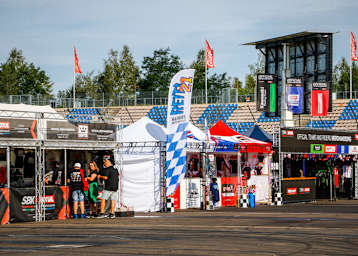 Der Lausitzring hat sich fein gemacht für die Fans