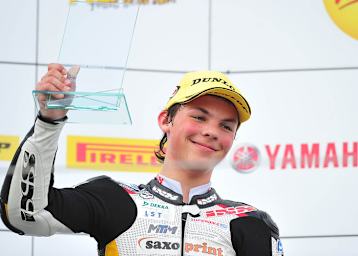 Max Kappler 2013 beim IDM-Rennen auf dem Red Bull Ring