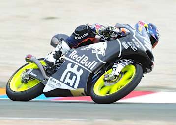 Husqvarna-Debüt in Almeria: Danny Kent beim Roll-out