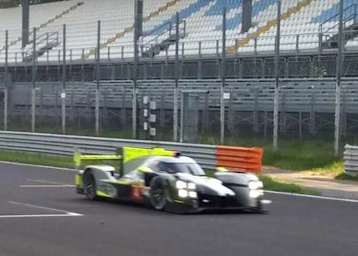 Der ENSO CLM bei Testfahren in Monza