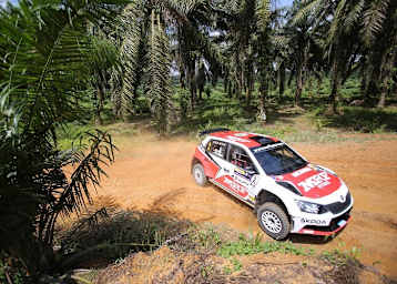 Fabian Kreim bei der Rallye Malaysia