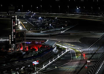 Bei den 24 Stunden von Daytona ist ordentlich was los 