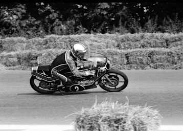 Lazzarini 1982 auf der 125er-Garelli in Brünn