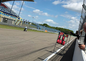 Livio Loi testete einen Tag in Assen