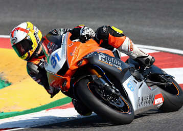 Luke Stapleford mit der Triumph Daytona 675 in der Supersport-WM