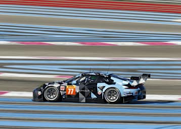Der Dempsey-Porsche beim Test