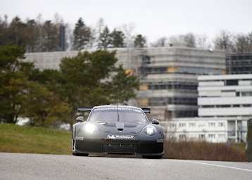 Der neue Porsche 911 für die GTE/GTLM-Klasse