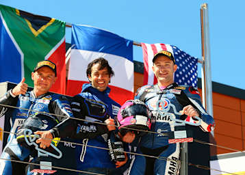 Sheridan Morais (li.) aus Südafrika