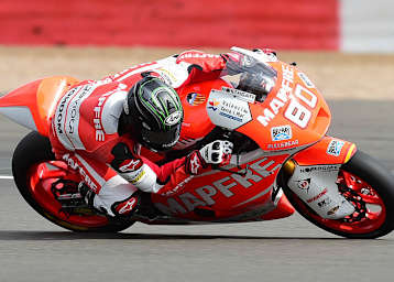 Dakota Mamola auf der Suter MMX2 des Mapfre-Aspar-Teams