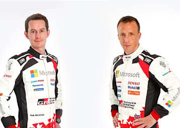 Sebastian Marschall (li.) und Kris Meeke