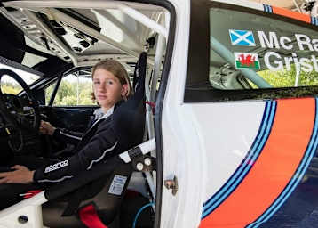 Max McRae im Ford Focus WRC von Colin McRae