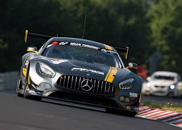 Der neue Mercedes-AMG GT3 beim Testeinsatz