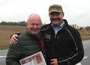 Mervyn White (links) und Torsten Schmidt vom MSC Frohburger Dreieck 