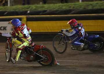 Im Finale: Vaclav Milik (li.) gegen Leon Madsen