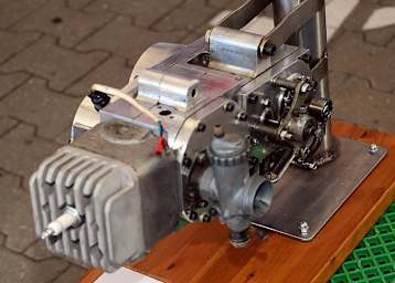 Ein Jamathi-Motor aus dem Jahr 1972