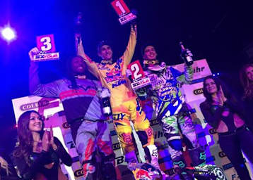 Marvin Musquin (KTM) siegte beim Supercross in Genf