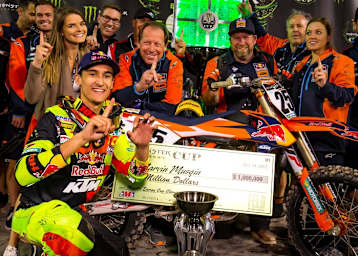 Marvin Musquin gewann in Las Vegas die Millionenprämie