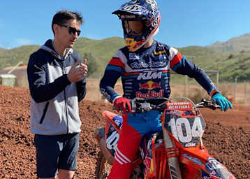 Marvin Musquin betreute Brian Moreau seit seiner Ankunft in den USA