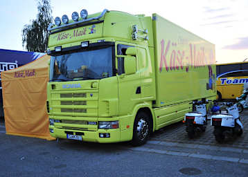 Brünn-GP 2012: Der Renntransporter von MZ
