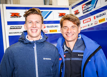 Marco Nekvasil (li.) mit Evren Bischoff