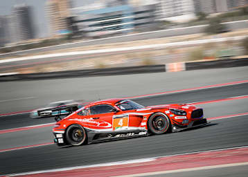 Siegerauto der 24h Dubai 2020: Der Mercedes-AMG GT3 von Black Falcon