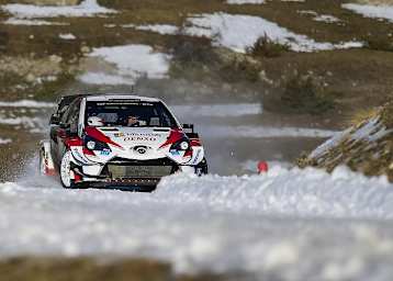Séabstien Ogier kämpfte um den Sieg
