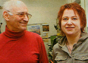 Otto Lantenhammer (li.) war immer technischer Vorreiter