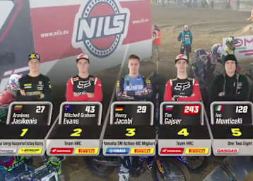 Henry Jacobi qualifizierte sich in Ottobiano auf Rang 3 vor Tim Gajser