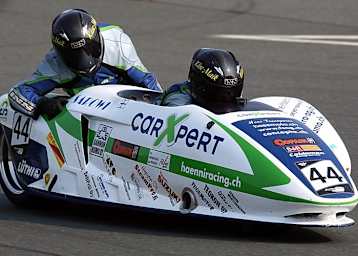 Die Weltmeister Pekka Päivärinta und Adolf Hänni 