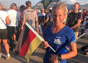 Larissa Papenmeier wurde Dritte der Damen-WM