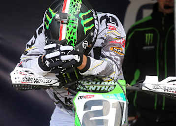 Gautier Paulin stürzte in Valkenswaard heftig