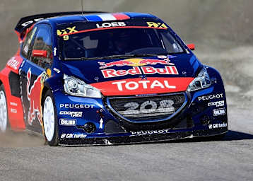 Der Peugeot 208 WRX im Angriffsmodus