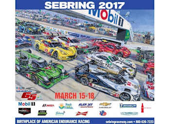 Ebenfalls zur Legende geworden: Das jährliche Poster der 12h von Sebring