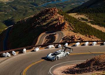 Romain Dumas im VW-Prototypen I.D. R Pikes Peak