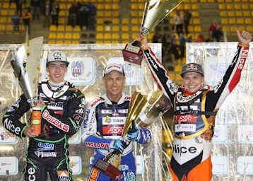 Die Top-3 von Thorn: Przedpelski, Pedersen und Sayfutdinov