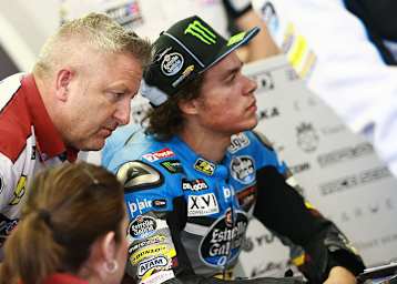 Stefan Prein mit Franco Morbidelli