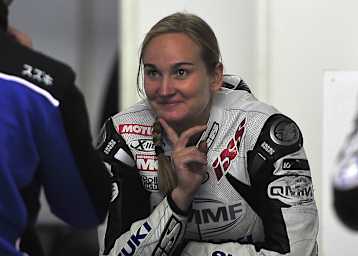 Nina Prinz freut sich über Startplatz 1