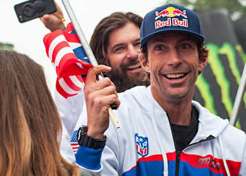 Team Puerto Rico mit Freestyle-Legende Travis Pastrana schaffte es mit einem Sieg im B-Finale tatsächlich noch in die Hauptrennen