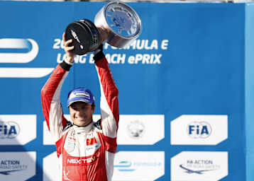 Nelson Piquet Jr. feierte in Long Beach einen emotionalen Sieg