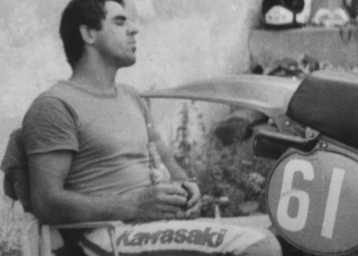 Dimitar Rangelov auf Kawasaki bei einem Rennen in der Slowakei (Žilina)