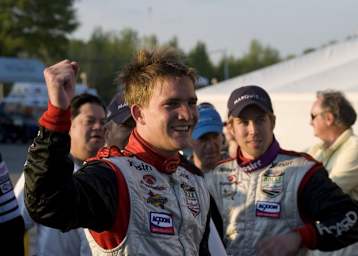 Dirk Werner als Pilot eines Porsche in der Grand Am 2007